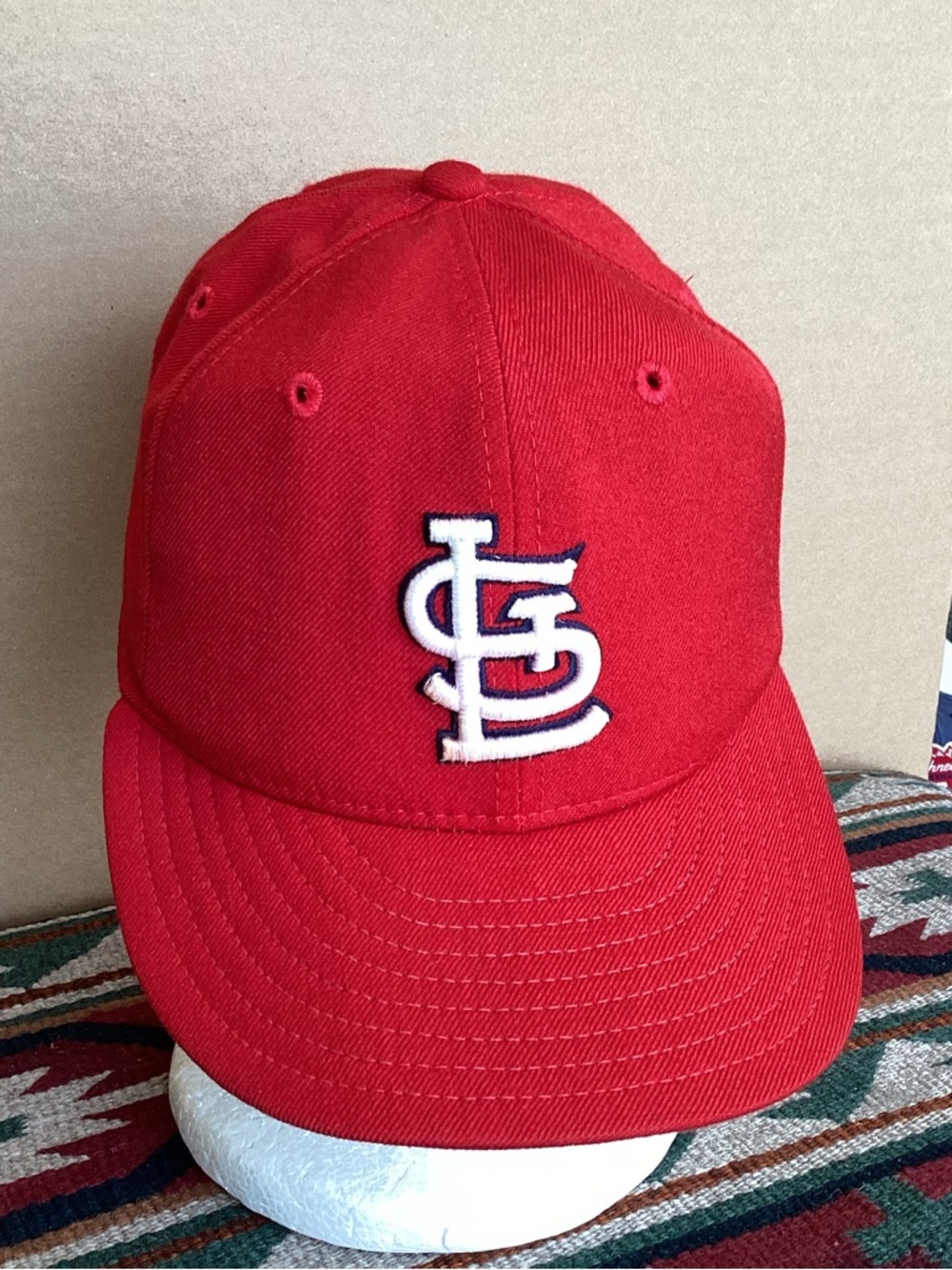Vintage New Era 59Fifty St. Louis cardinals Hat Size 7 5/8 made in USA 100% wool